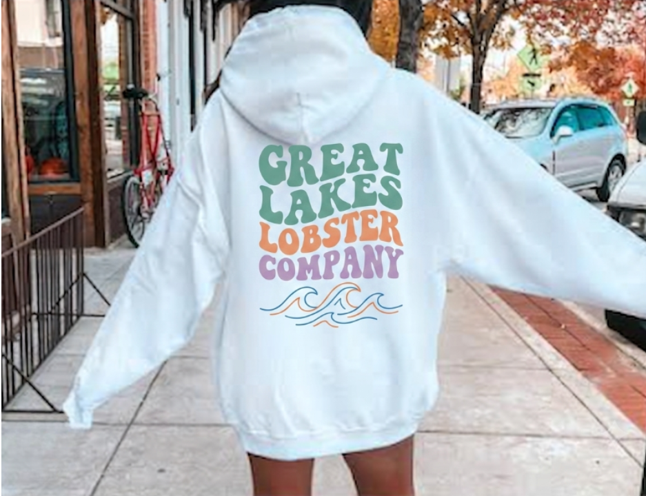 Heavyweight Lobster Wave Hoodie