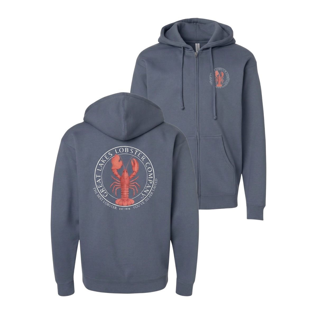 Original Lobster Zip Hoodie