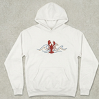 Heavyweight Lobster Wave Hoodie II