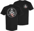 Sasquatch Tee black front and back