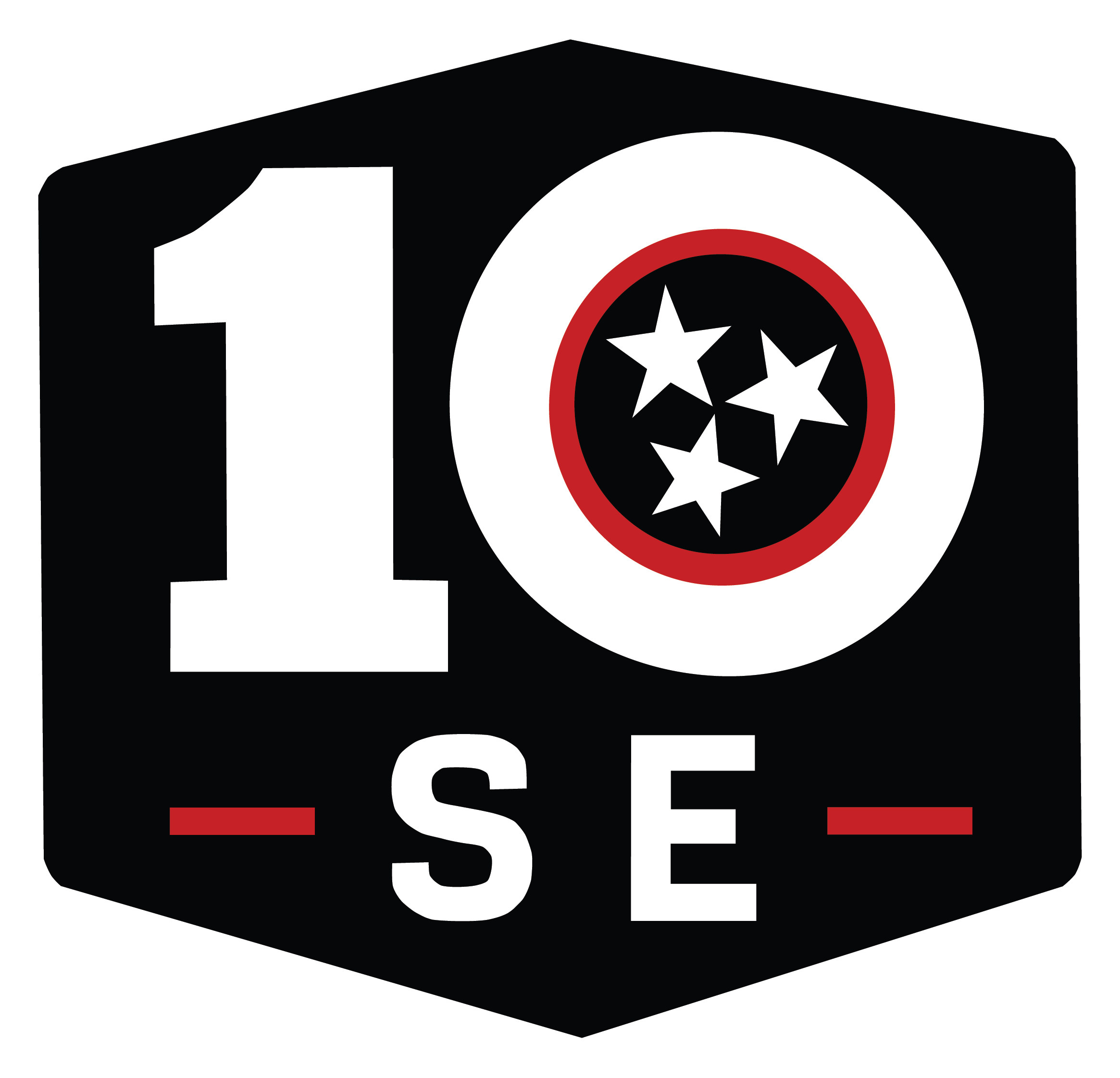 10 SE embroidered patch design